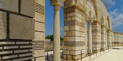 Reconstructie Basilicum Pliska - Bulgarije