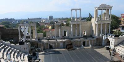 Wandelreis Bulgarije Romeins Amfitheater Plovdiv - Bulgarije